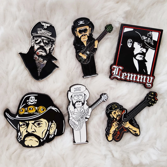 Lemmy (Motorhead) Lapel Pin