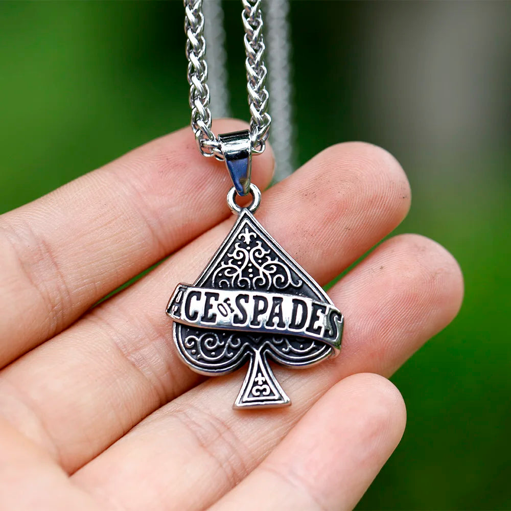 Motorhead Ace of Spades Necklace