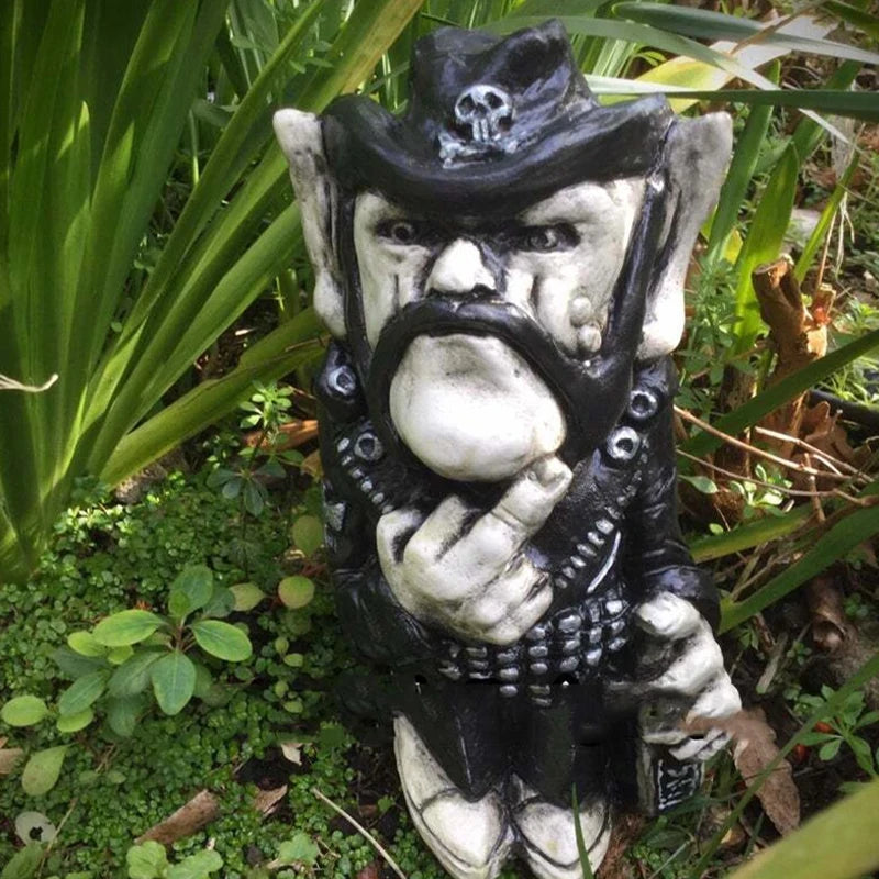 Lemmy Motorhead Garden Gnome