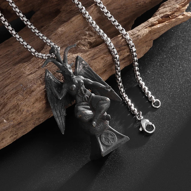 Baphomet and other Satanic Necklace's for Men and Women