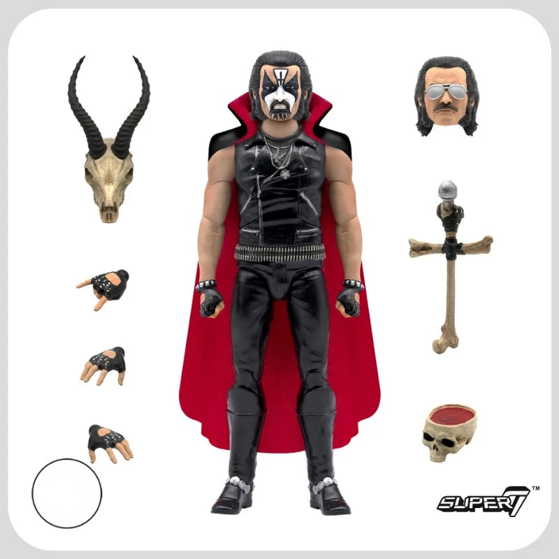 SUPER7 King Diamond Mercyful Fate Action Figure