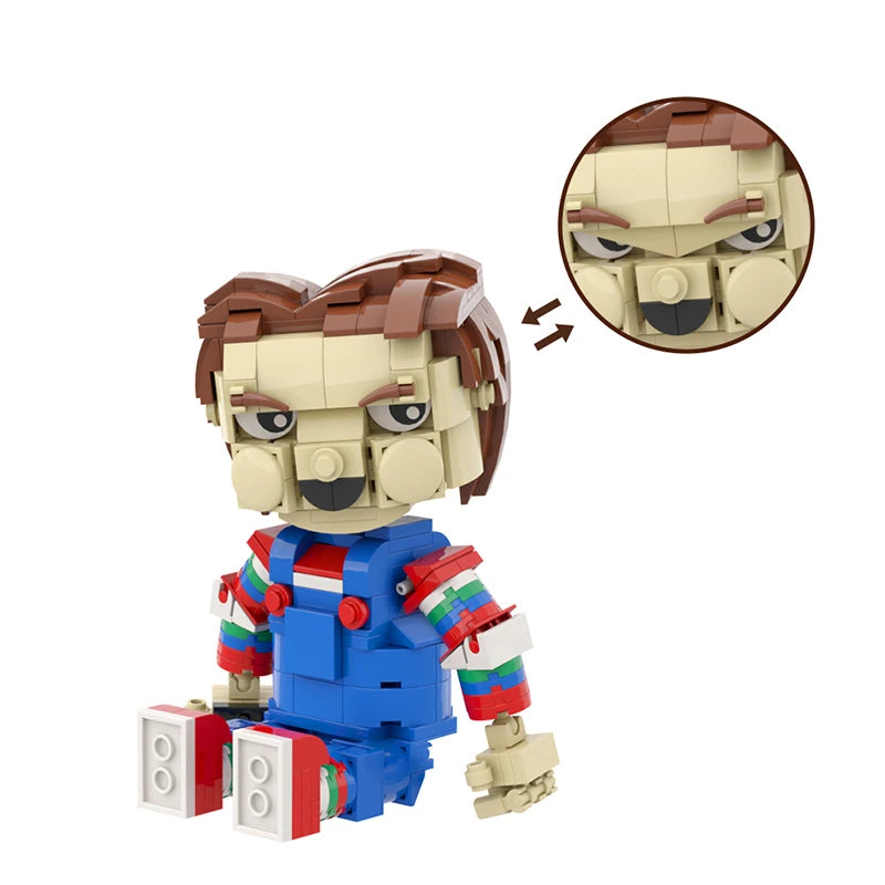 Chucky Child's Play Building Blocks Toy (Legos)