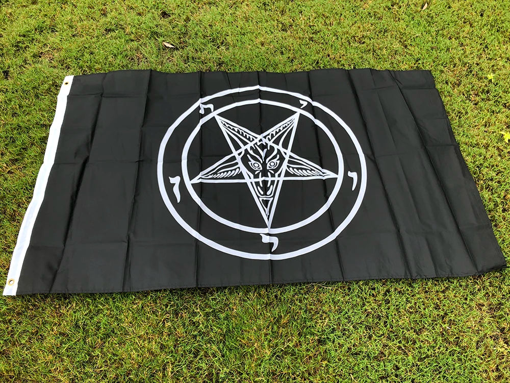 Sigil of Baphomet flag 3x5 fts 90x150cm