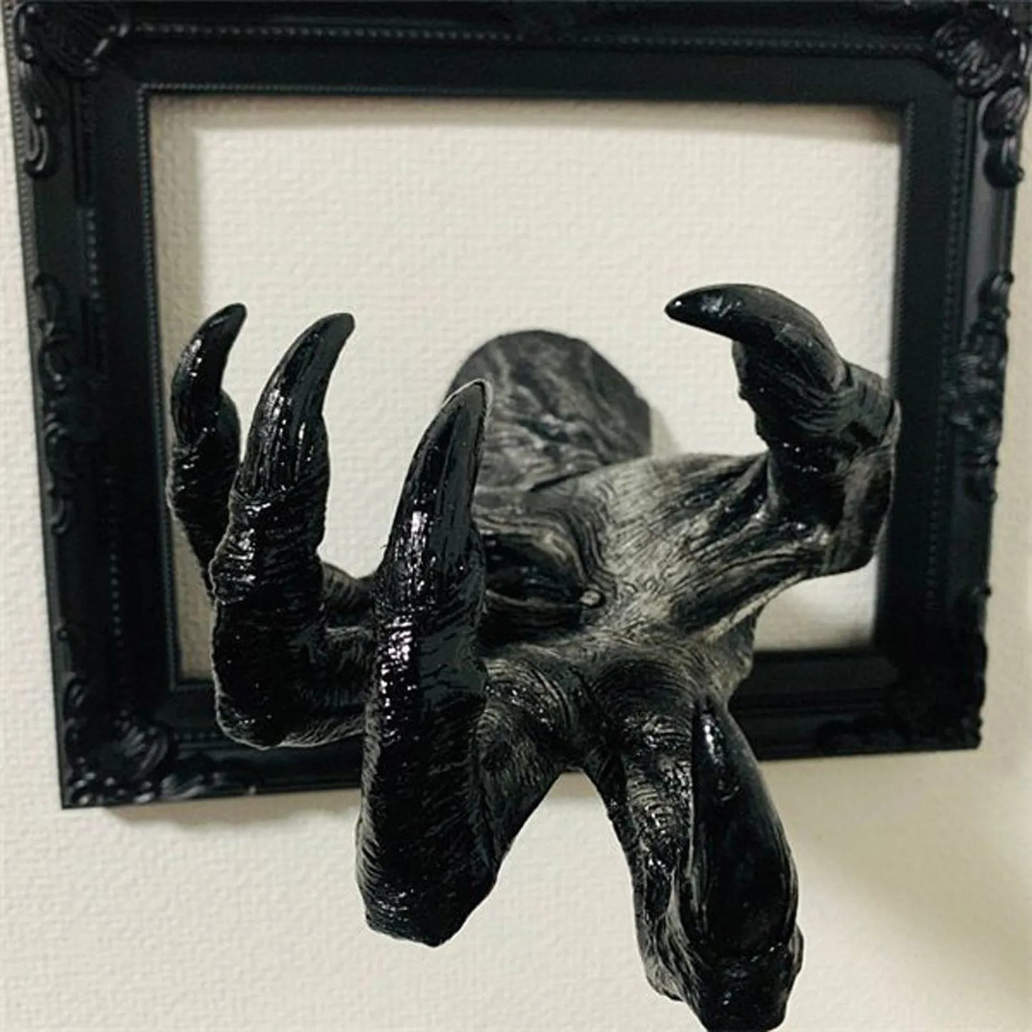 Demon Hand Wall Hanging Statue