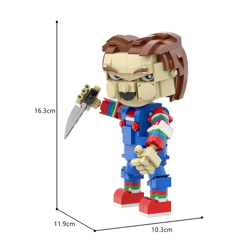 Chucky Child's Play Building Blocks Toy (Legos)