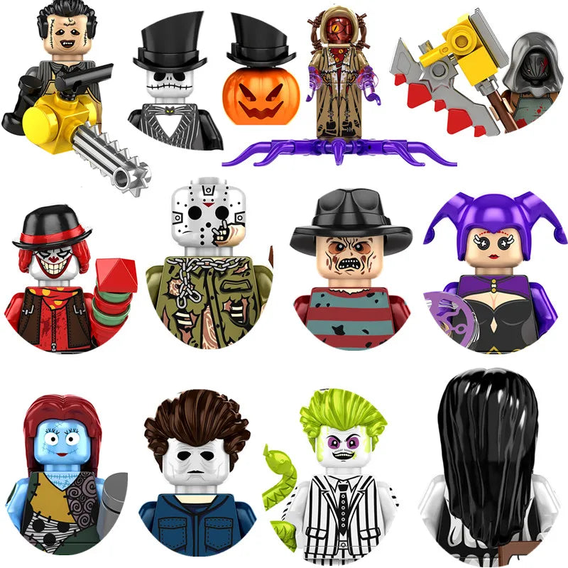 Horror Movie Lego toy figures