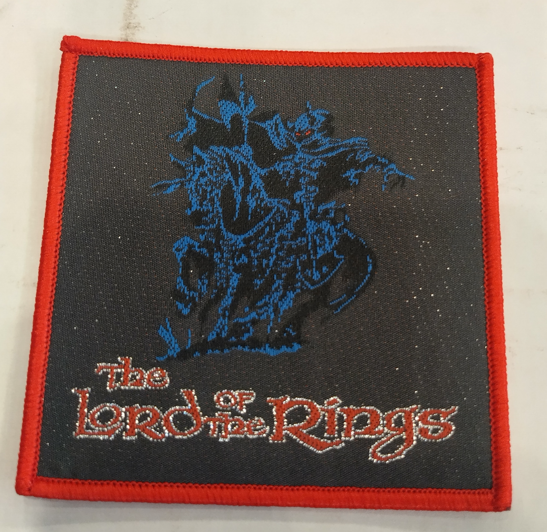 The Lord of the Rings Red border Woven Patch