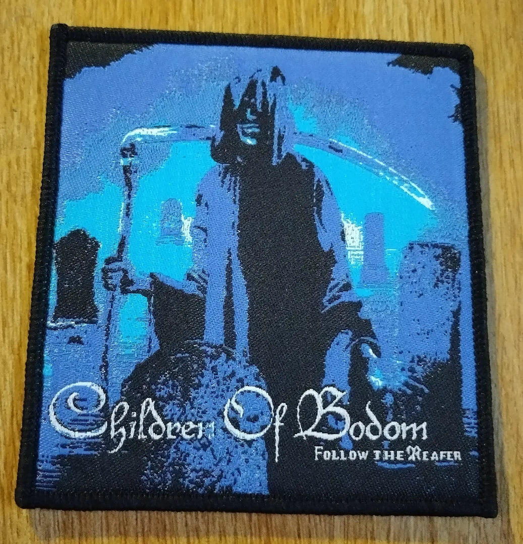 Children of Bodom follow the reaper Woven Patch