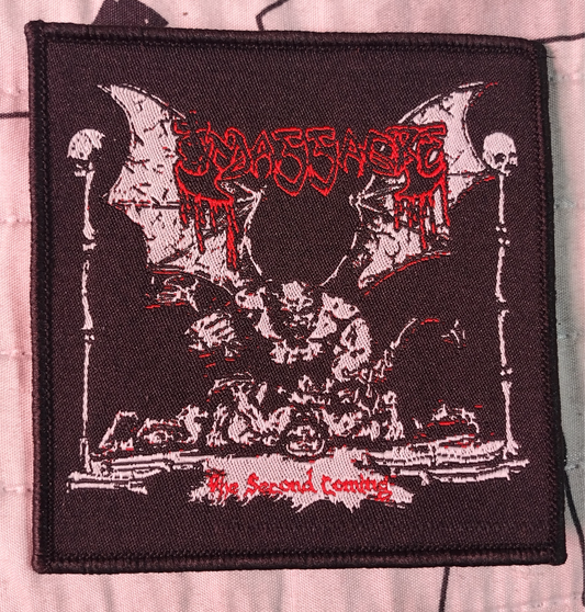 Massacre the second coming Woven Patch