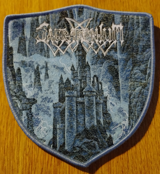 Sacramentum far away from the sun shield Woven Patch