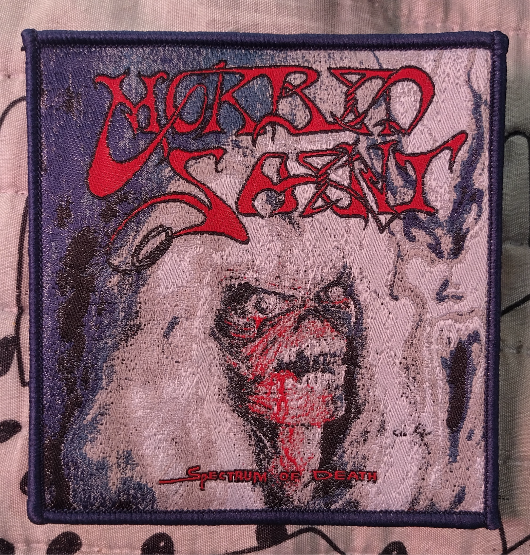 Morbid Saint Spectrum of death Woven Patch