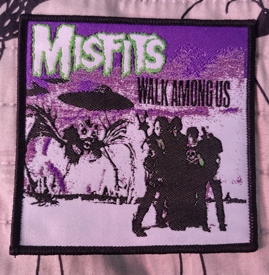 Misfits walk among us Woven Patch