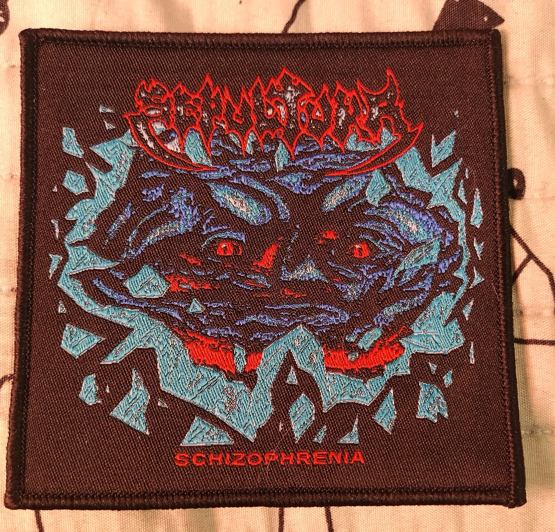 Sepultuta schizophrenia Woven Patch