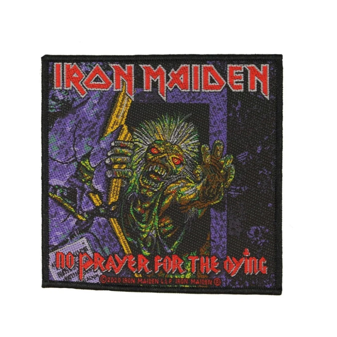 Iron Maiden No Prayer for the dying WOVEN PATCH