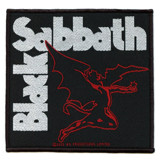 Black Sabbath Flying demon WOVEN PATCH