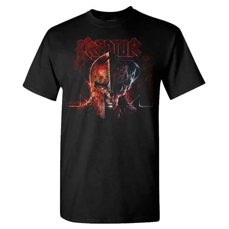 Kreator Helmet Warrior 2017 Tour T-SHIRT