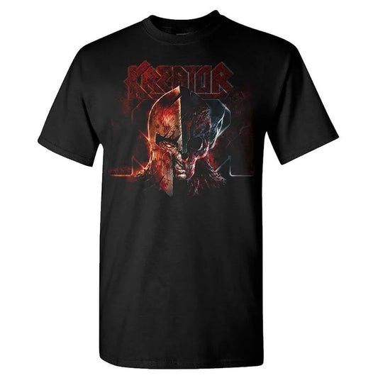 Kreator Helmet Warrior 2017 Tour T-SHIRT