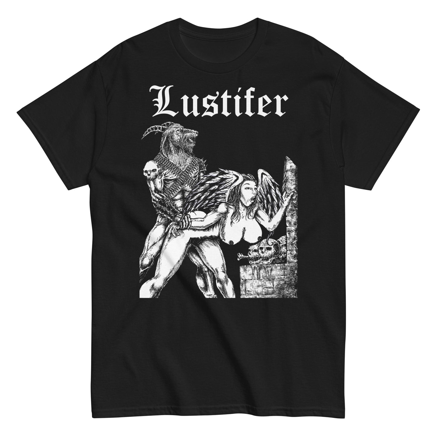 Lustifer Goat man and Woman T-SHIRT