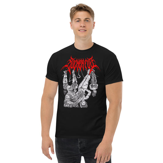 Rocker Foo Insane Butcher with hanging women T-SHIRT