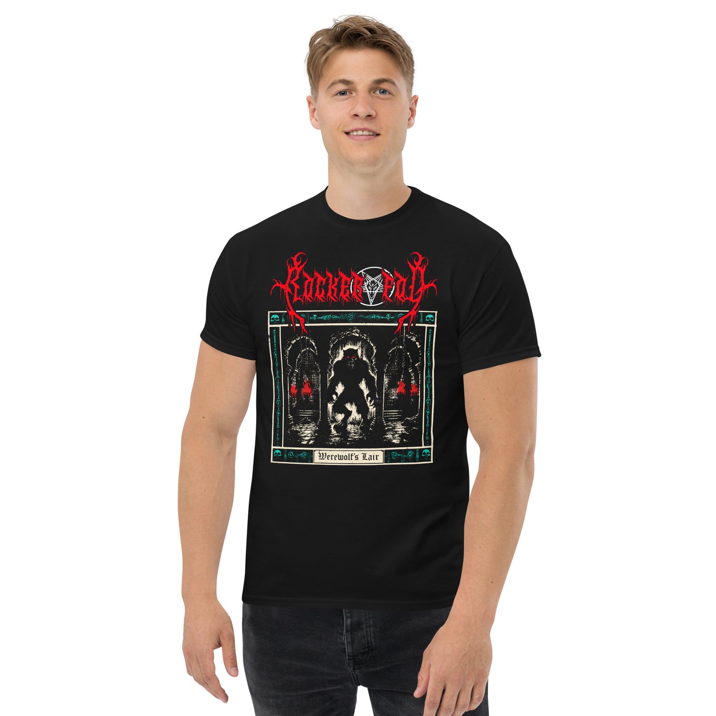 Rocker Foo Werewolf's Lair T-SHIRT