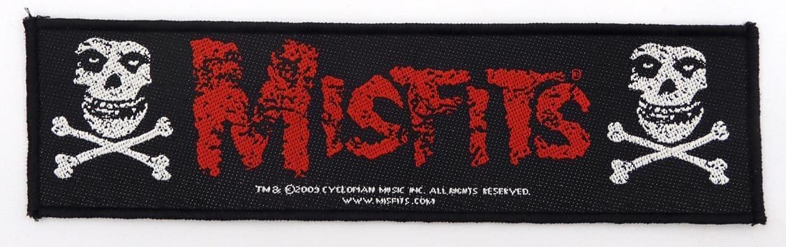 Misfits Strip Woven Patch