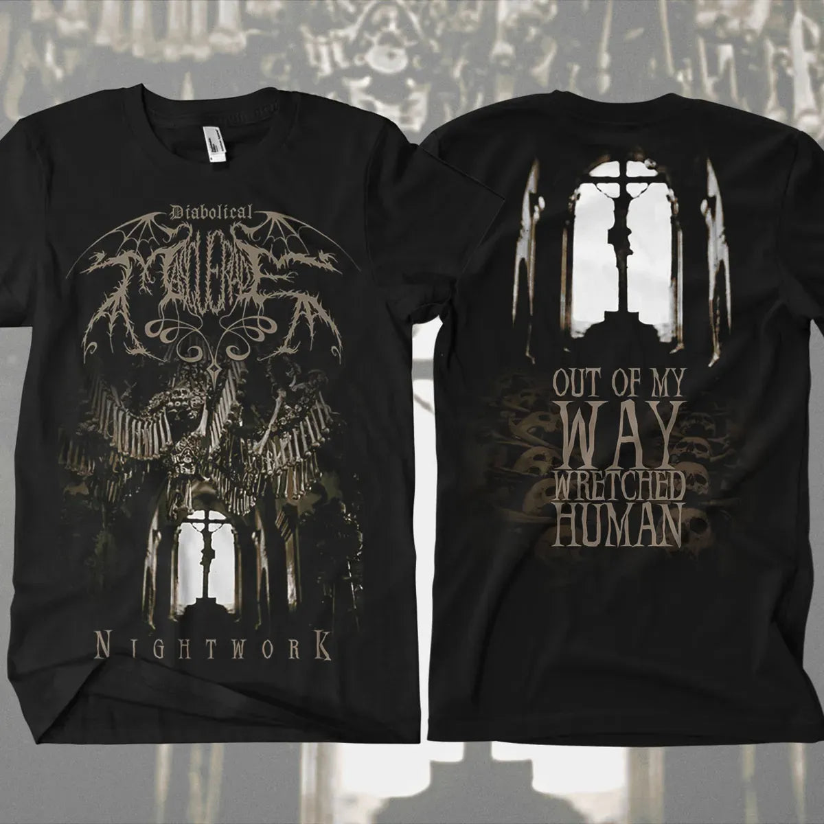 Diabolical Masquerade - 'Nightwork' T-Shirt