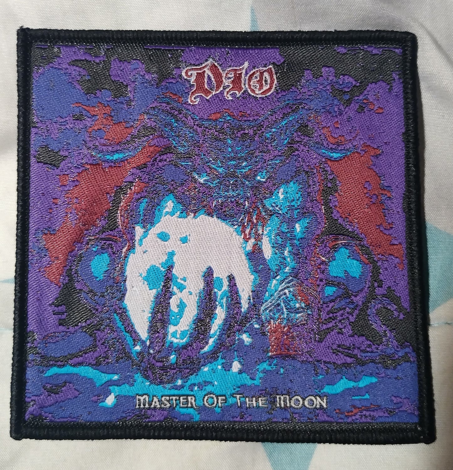 Dio Master of the moon Woven Patch