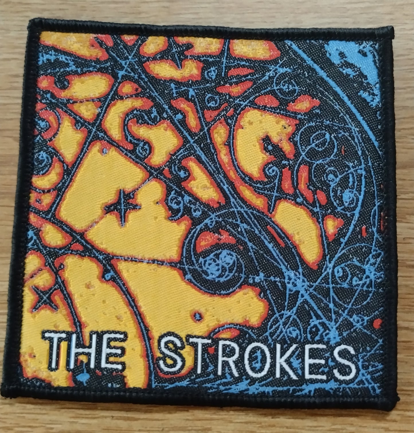 The Strokes this is it Black border Woven Patch