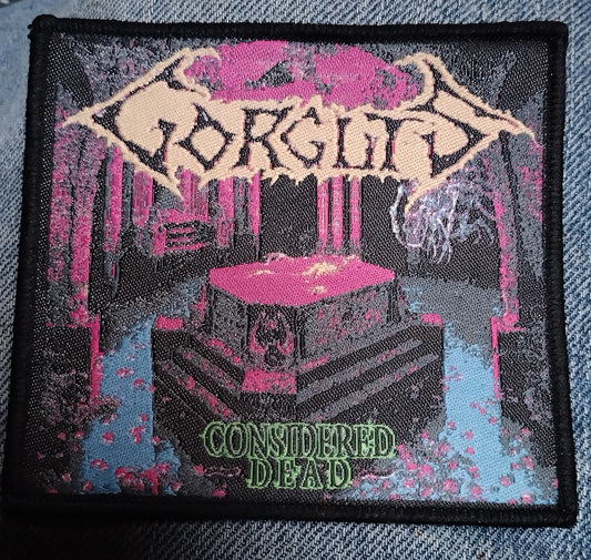 Gorguts considered dead Woven Patch