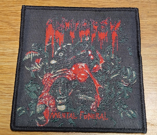 Autopsy Mental Funeral Woven Patch