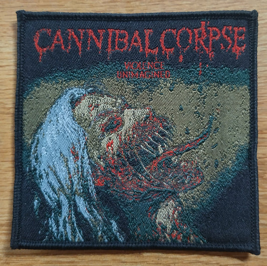 Cannibal Corpse Violence Unimagined Woven Patch