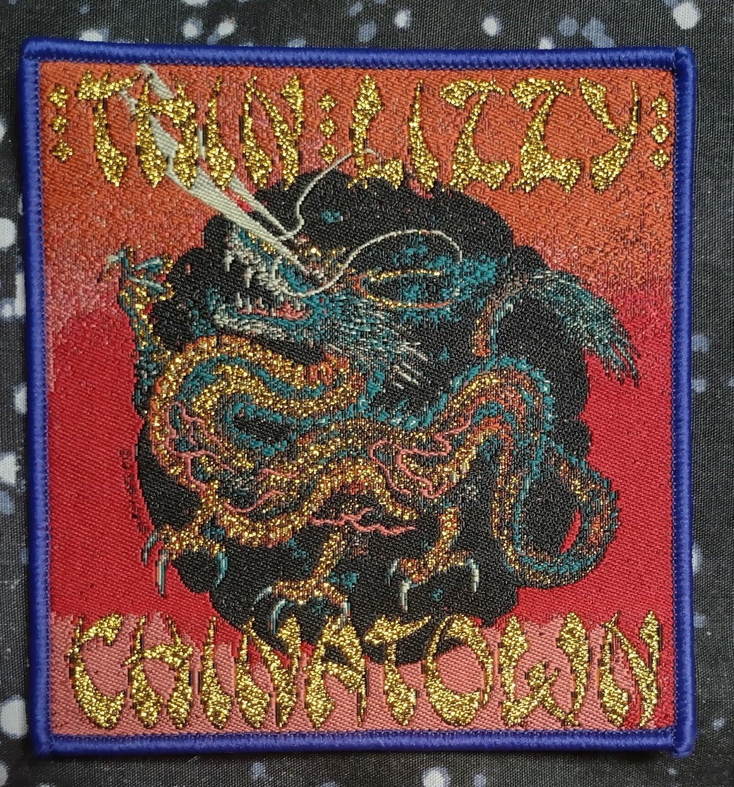 Thin Lizzy Chinatown Woven Patch