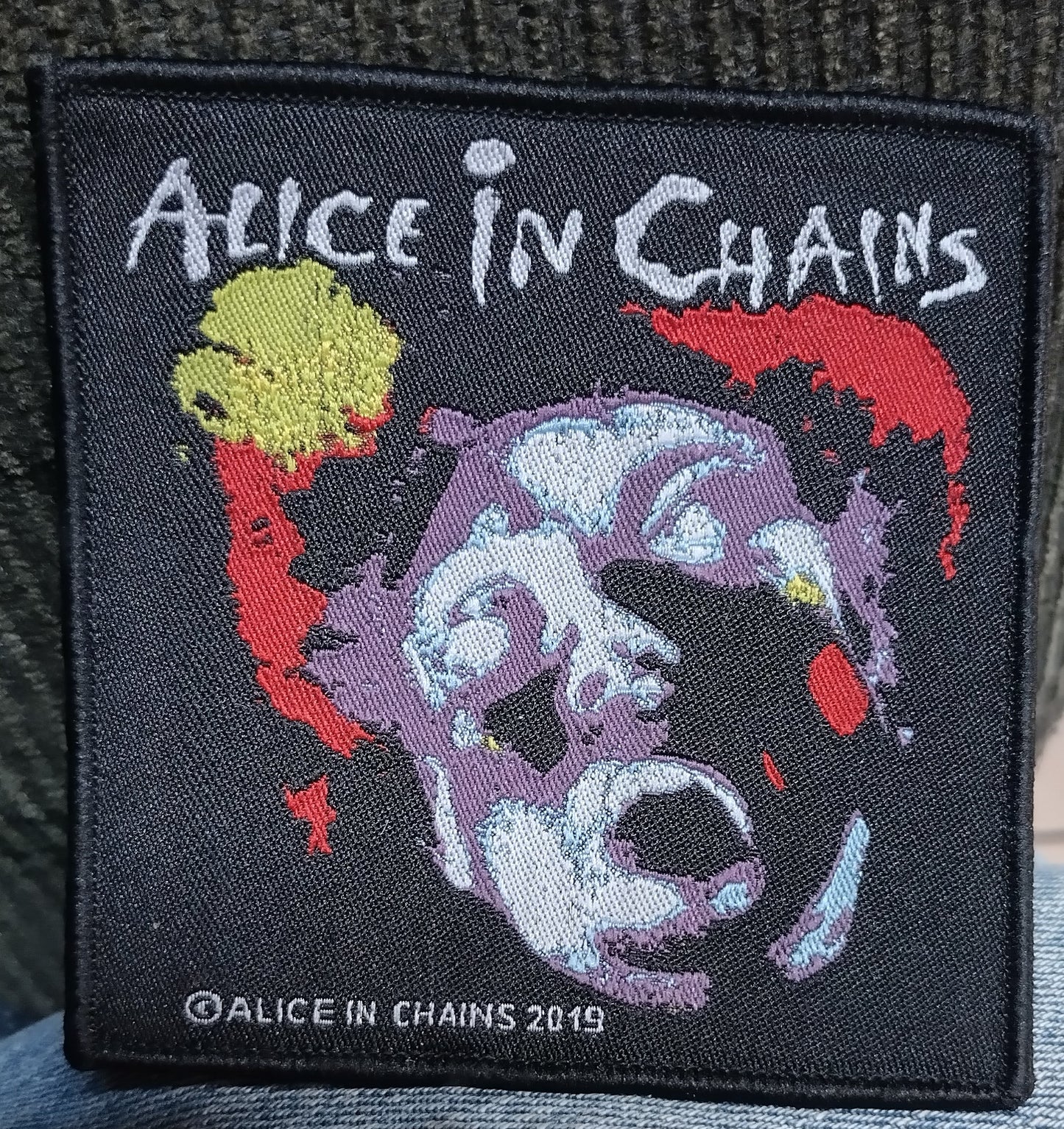 Alice in Chains facelift Woven Patch