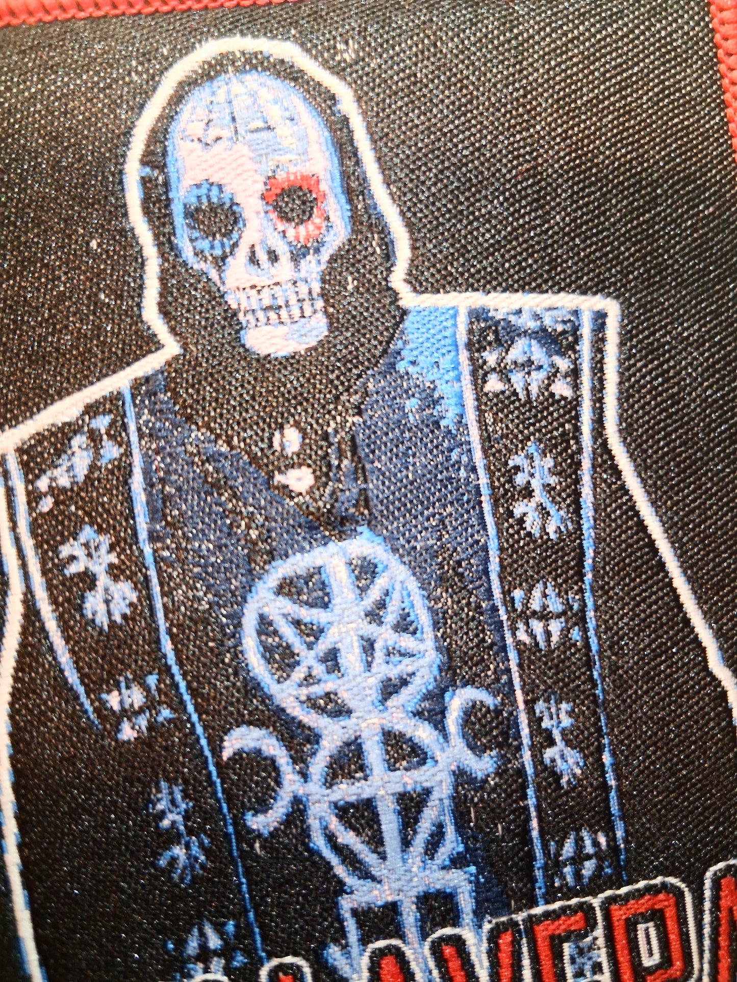 Killavera Red Border Woven Patch