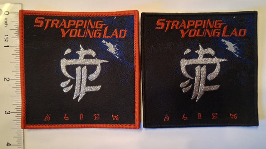 Strapping Young Lad Alien woven patch