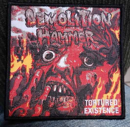 Demolition Hammer Tortured existence Woven Patch