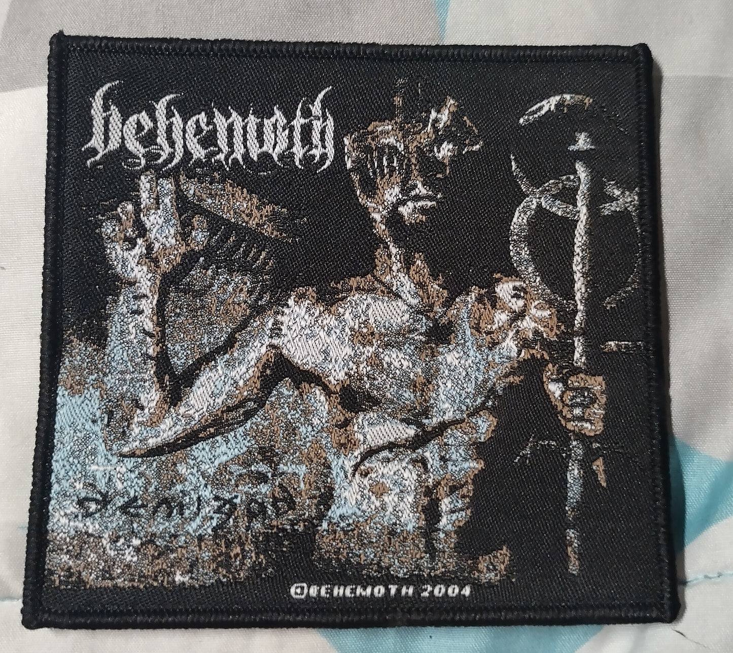 Behemoth demigod Woven Patch