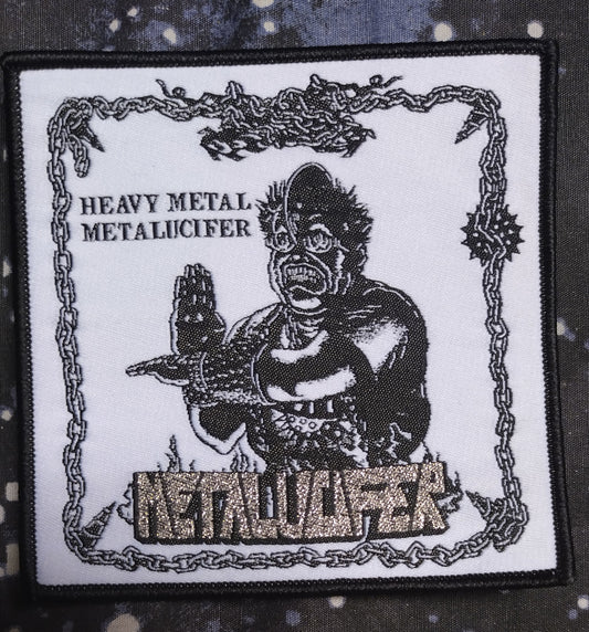 Metalucifer Heavy metal Woven Patch