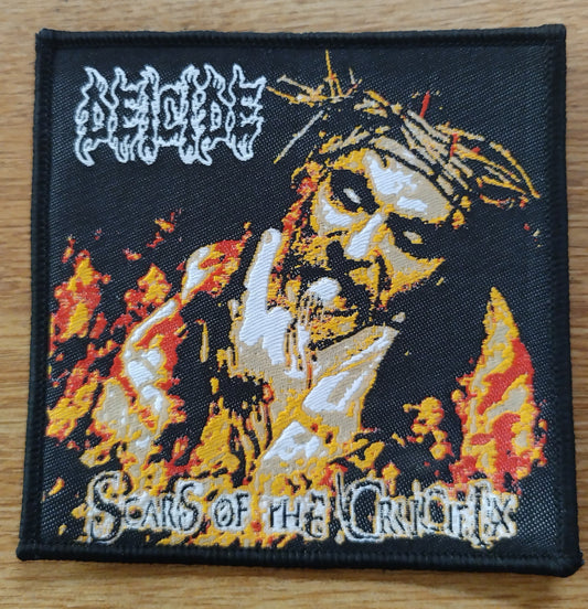 Deicide Scars of the crucifix Alternative Cover WOVEN PATCH