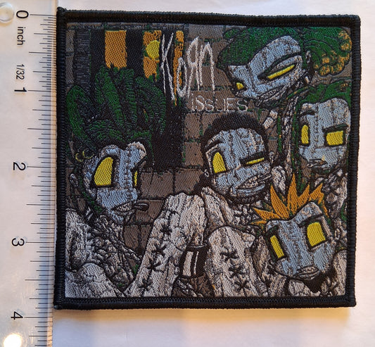 Korn issues cartoon Woven Patch