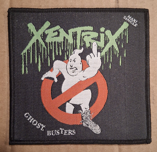 Xentrix Ghost busters Black Border Woven Patch.