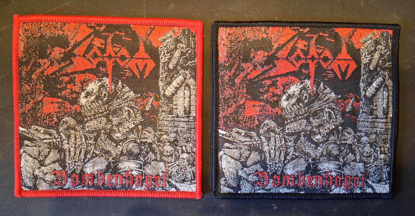 Sodom Bombenhagel Woven Patch