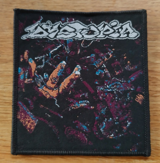 Dystopia Human Garbage Woven Patch