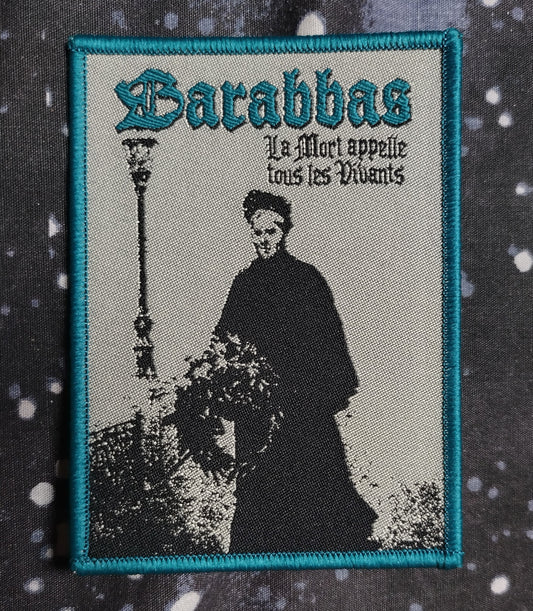 Barabbas La Mort... Dark grey Border Woven Patch