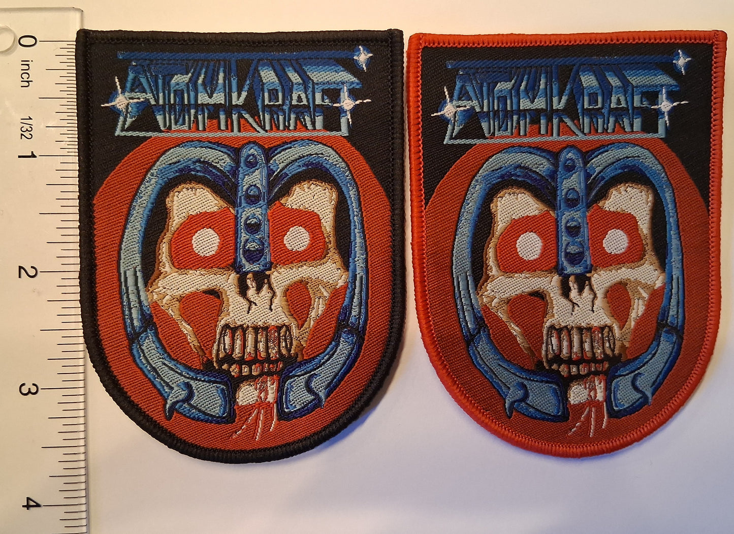 Atomkraft future Warriors Woven Patch