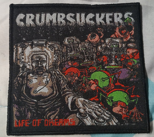 CrumbSuckers Life of screams Woven Patch