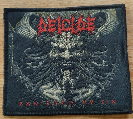 Deicide Banished by sin Woven Patch