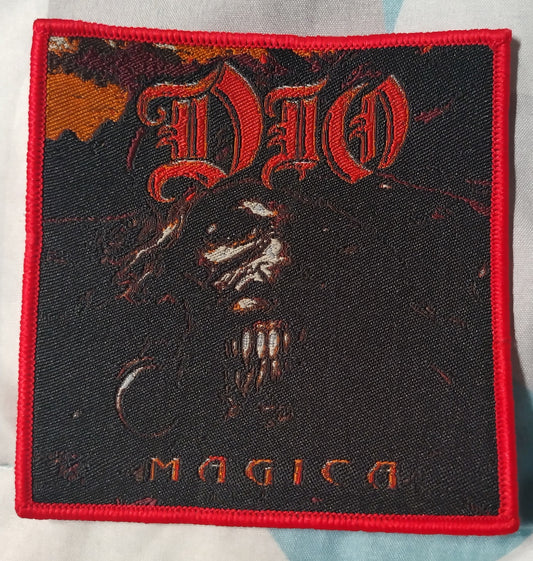 Dio Magica Red Border Woven Patch