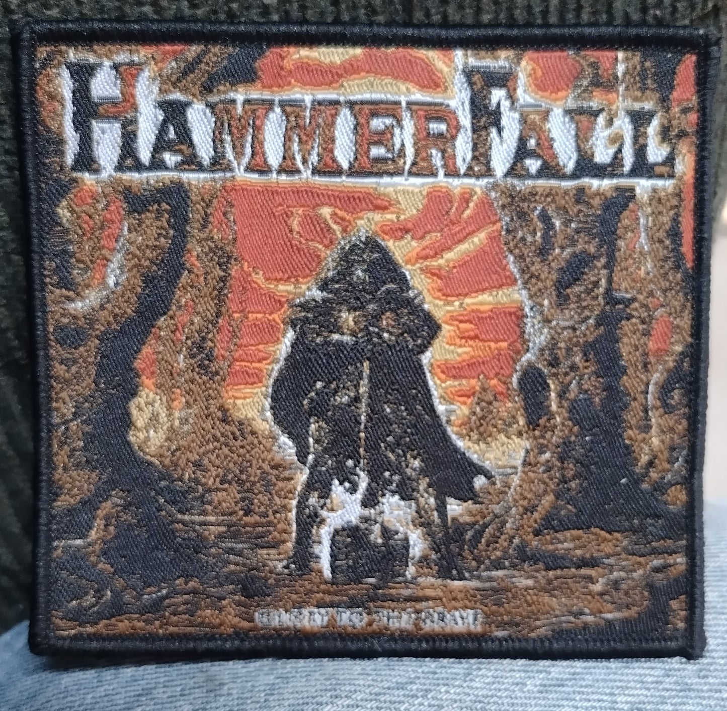 HammerFall Glory to the brave Woven Patch