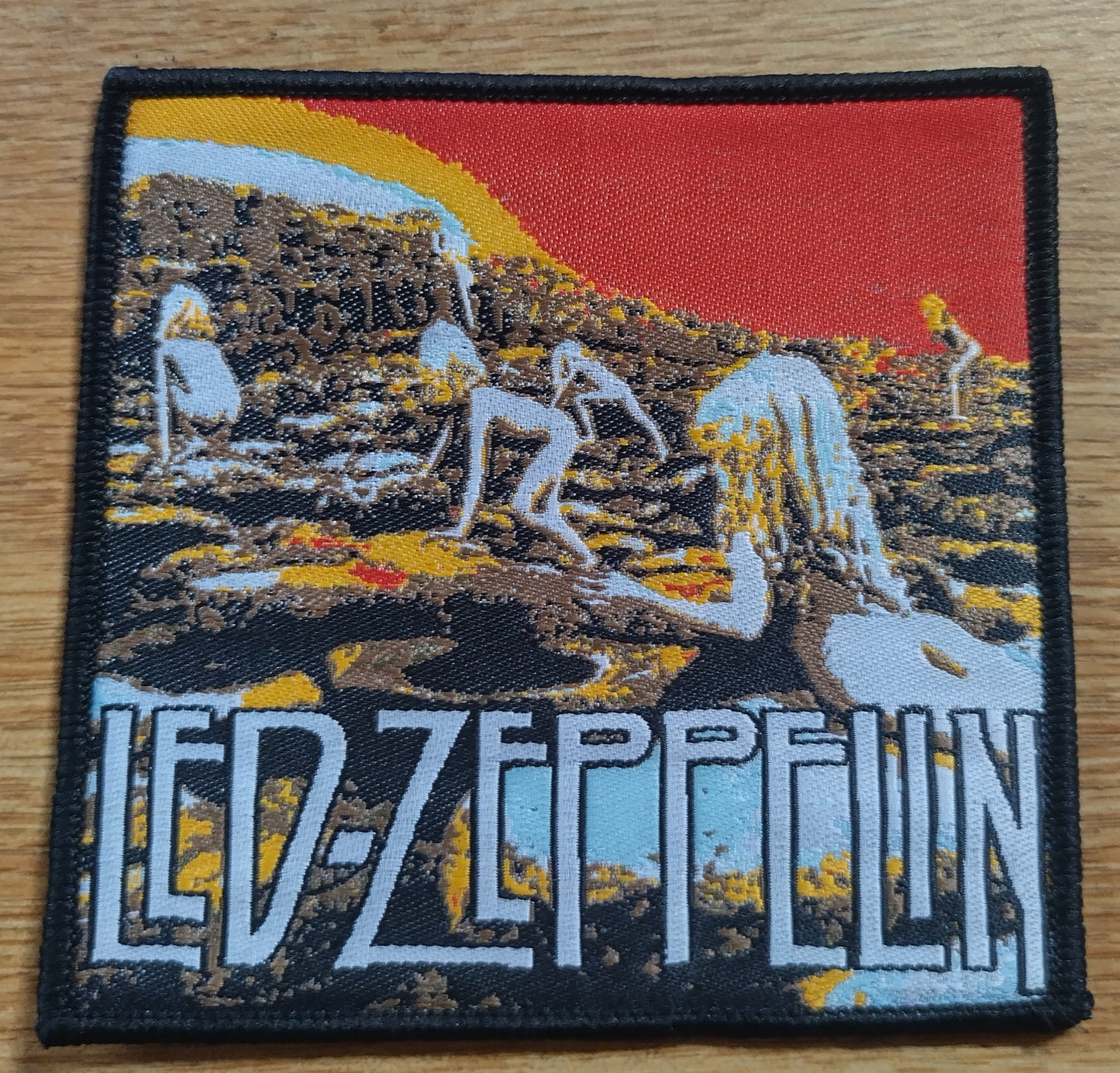 Led Zeppelin Houses of the holy Woven Patch